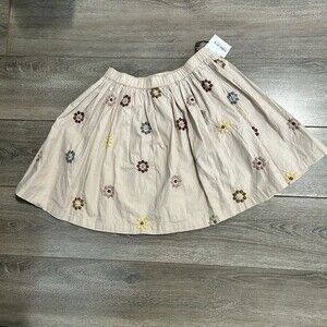 NWT MarMar Copenhagen Embroidered Flower Circle Skirt